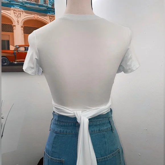 Cross wrap top - Picture 3 of 3